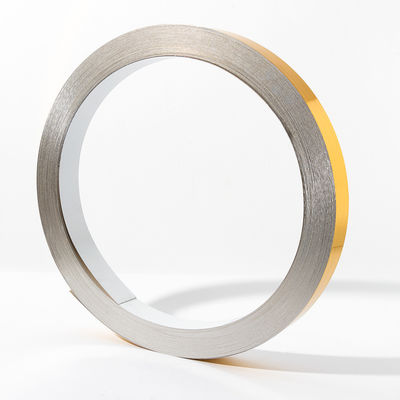 Gelbe 3D-Aluminium-Kanal-Briefspule 100 Meter Kanalmaterial