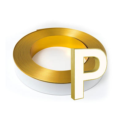 Trim Cap Signage Channelume Material ODM Aluminium Trim Cap Briefe