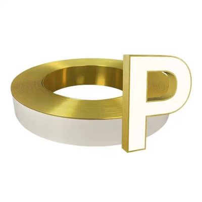 OEM Kanalbrief Trim Cap 40mm 50mm Breite Kanalmaterial