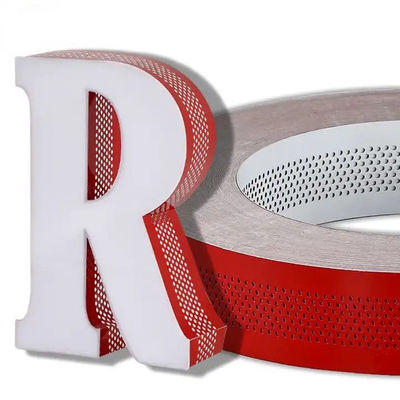 Härte Trimless Channel Letter Coil 0,6 mm Dicke Kanal Letter Aluminium Spirale