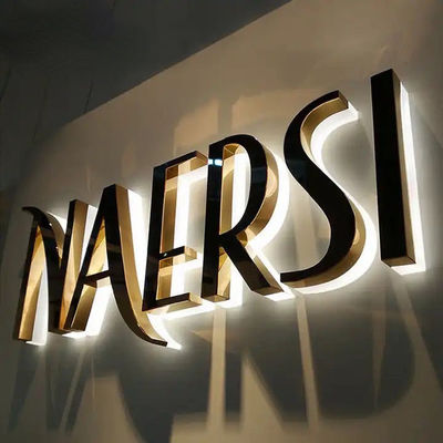 Aluminium-Led-Kanalschilder Schilderung kundenspezifische Designs Hintergrundbeleuchtung Kanalbriefe