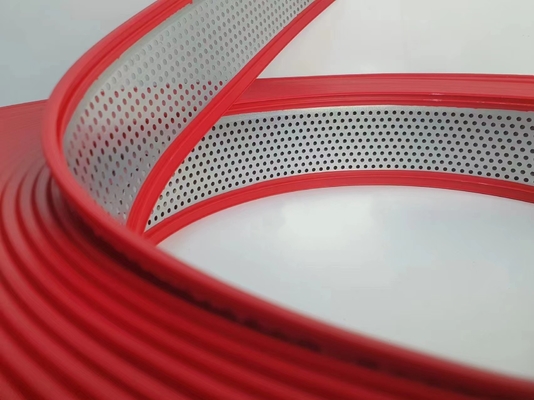 Edelstahl Trim Cap Roll Rot beschichtet Aluminium Kanal Brief Trim