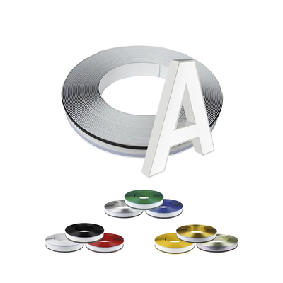 7cm 9cm 11cm Aluminium Channelume Polyester Beschichtung Kanalbrief Spirale