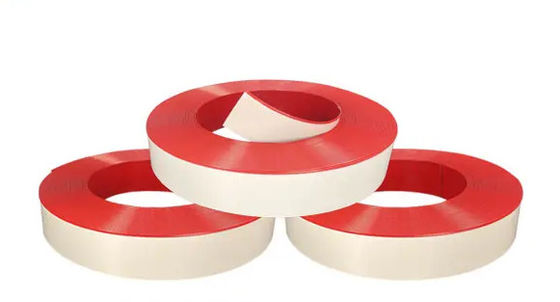 Rot Aluminium-Trim Cap 13cm breit Einkante Schild Trim Cap Kleber
