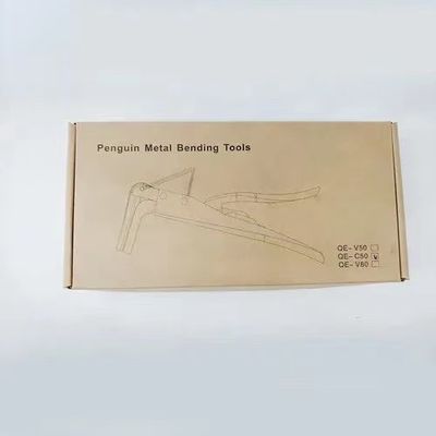 Pinguin-Form vertikal gekrümmter Bieger Manuelle Zangen Metallkanal Brief biegen Werkzeug