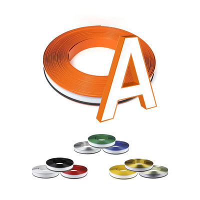 7 9 11cm Streifen Aluminium Kanalume Polyester Beschichtung PVC Aluminium Trim Cap Werbung