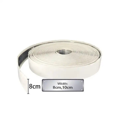 Handbogen Aluminium Trim Cap 0,33mm Spiegel Silber Channel Brief Trim Cap