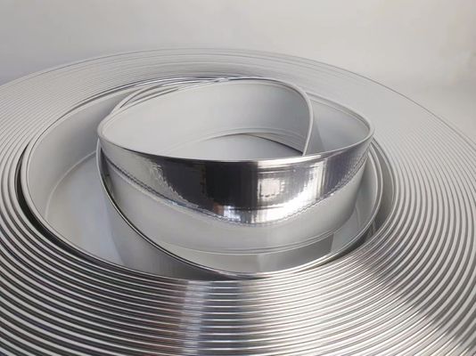 Custom Aluminium Trim Cap Coil Handbiegen Bürsten Gold Silber Härte 68MM-93MM