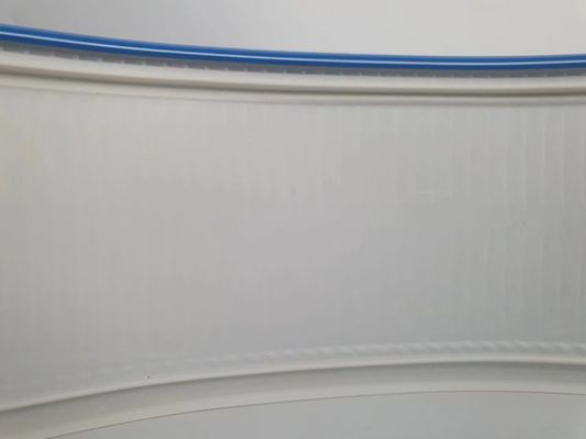 Anpassbarer J-Typ Trim Cap Rollen Handbiegen Blaue Farbe Aluminium Trim Cap