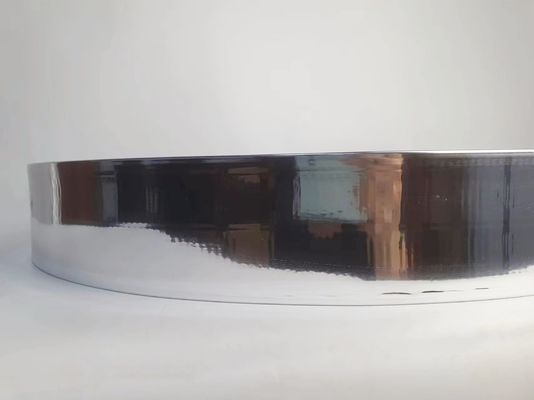 Hochharte Aluminium Aluminium Trim Cap mit Spiegel Silber Finish und Aluminiumlegierung Spirale