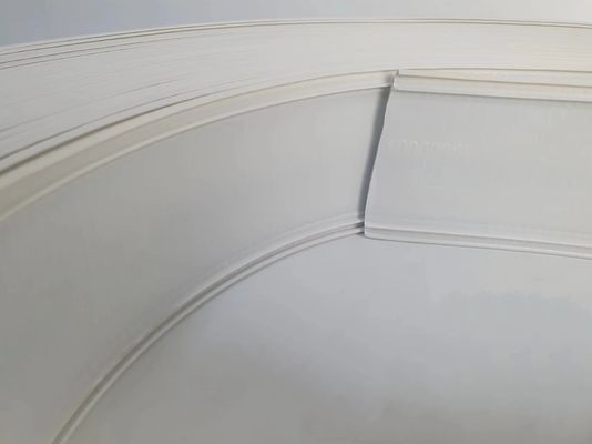 Weißfarbiger Kanal Brief Trim Cap mit Aluminium Härte 70MM 76MM 93MM