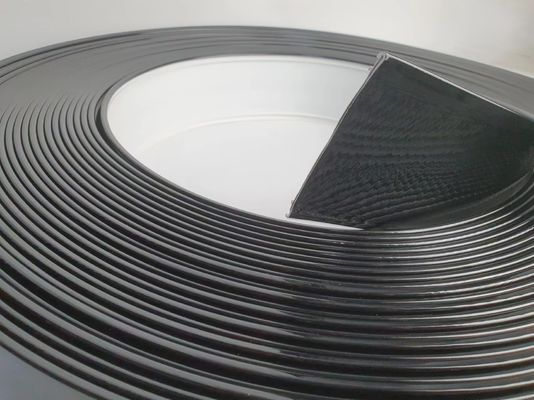 Schwarzfarbige Aluminiumlegierung Coil Trim Cap Strip für professionelle Schildherstellung
