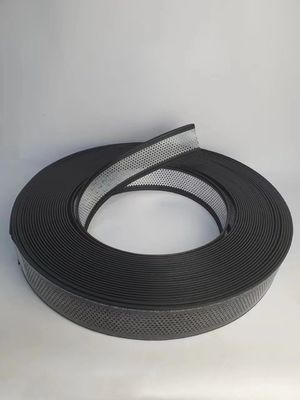 Kautschuk Trim Cap Aluminiumlegierung Spirale Hand biegen Trim Caps Luminum Trim Cap für Kanal Brief