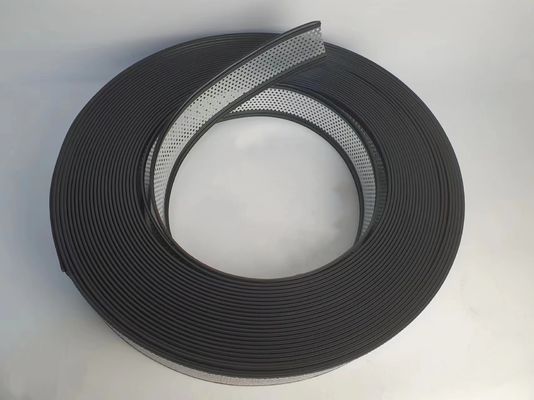 Schwarz Kunststoff Aluminium Trim Cap Hand gebogen Kanal Brief Trim Cap