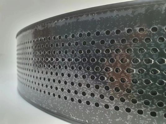 Farbenfrohe Gummi-Trim Cap-Legierungsspirale J-Typ Trim Cap Roll Schwarze Farbschilderlösung