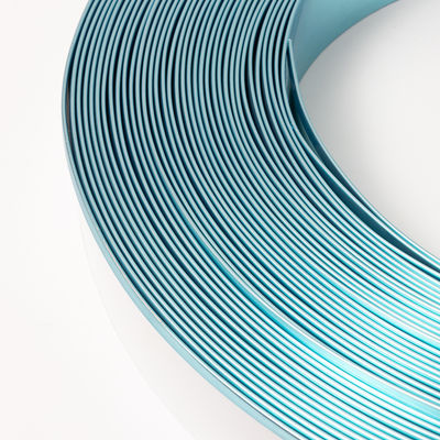 Aluminium Flachkanal Brief Trim Cap Einseitige Rand Brief Zeichen Trim Cap