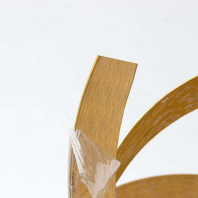 Gelbe Aluminium-Kanalbuchstaben Trim-Kanalbuchstaben Kappe für Innen-Außen-Schilder