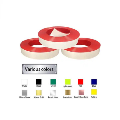 Anpassbares Paket Aluminium Brief Trim Cap Outdoor Trim Cap Kanalbriefe