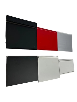 45 mm Aluminium-Kanten-Schnittprofile Anodisierte Aluminium-Winkelschnittlegierung oder nicht