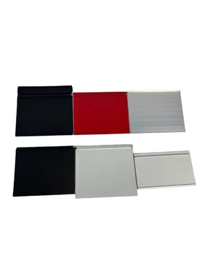 45 mm Aluminium-Kanten-Schnittprofile Anodisierte Aluminium-Winkelschnittlegierung oder nicht